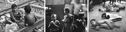 Street children in Jaipur